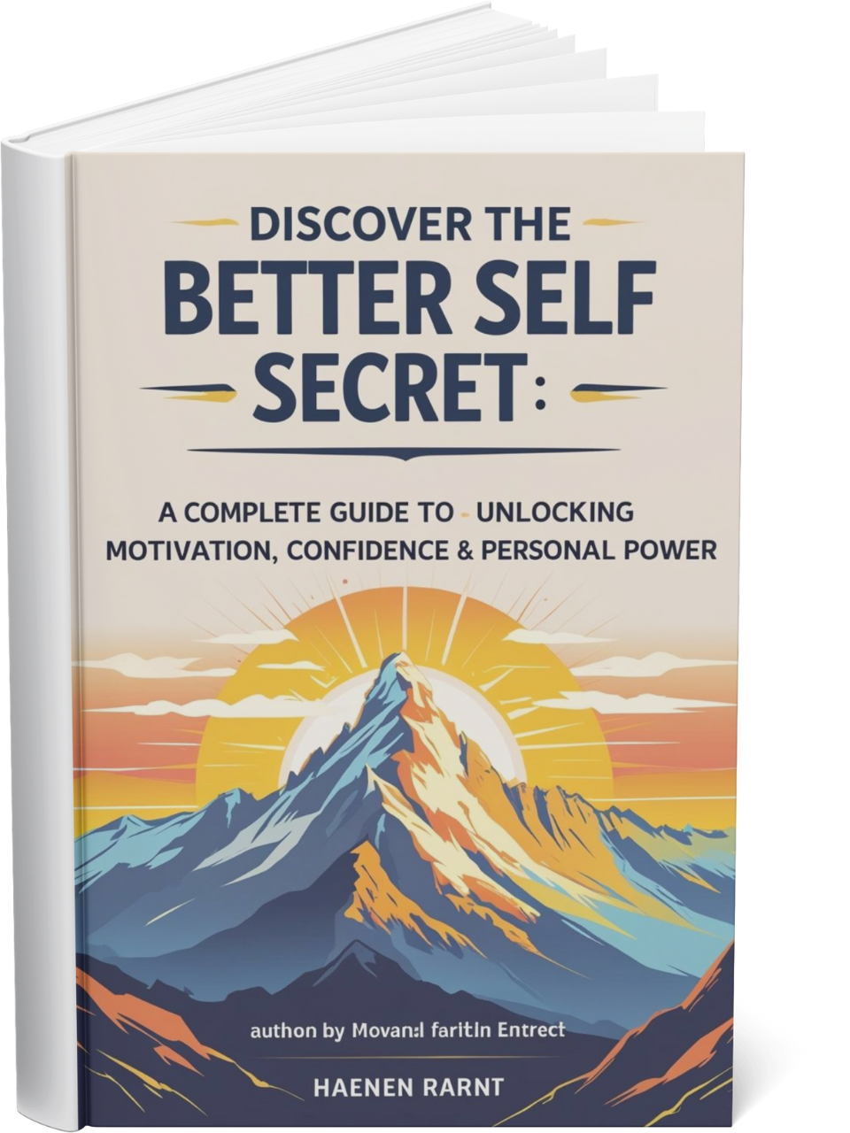 Discover the Better Self Secret: A Complete Guide to Unlocking Motivation, Confidence & Personal Power