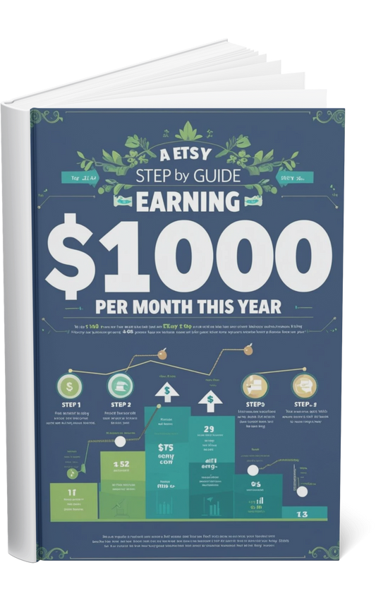 Etsy Success Blueprint: The Proven Guide to Earning $1,000+ per Month — Even If You're Just Starting Out!